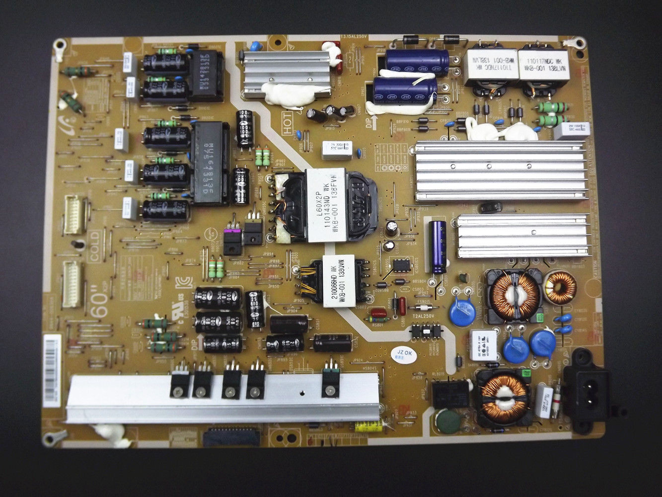 Samsung Power Supply Board BN44-00630A L60X2P-DHS For UN60F7050A